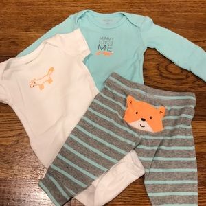 3-piece Fox Themed Newborn Set
